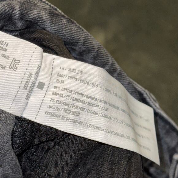 Hollister Co Ultra High-Rise Dad Jean Vintage Stretch Women's 10R/30R Dark Gray - Picture 6 of 9